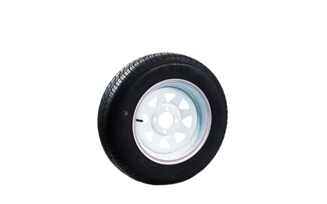 Venter 155 x 13 x 4 Stud 100 PCD Rim and Tyre Combo