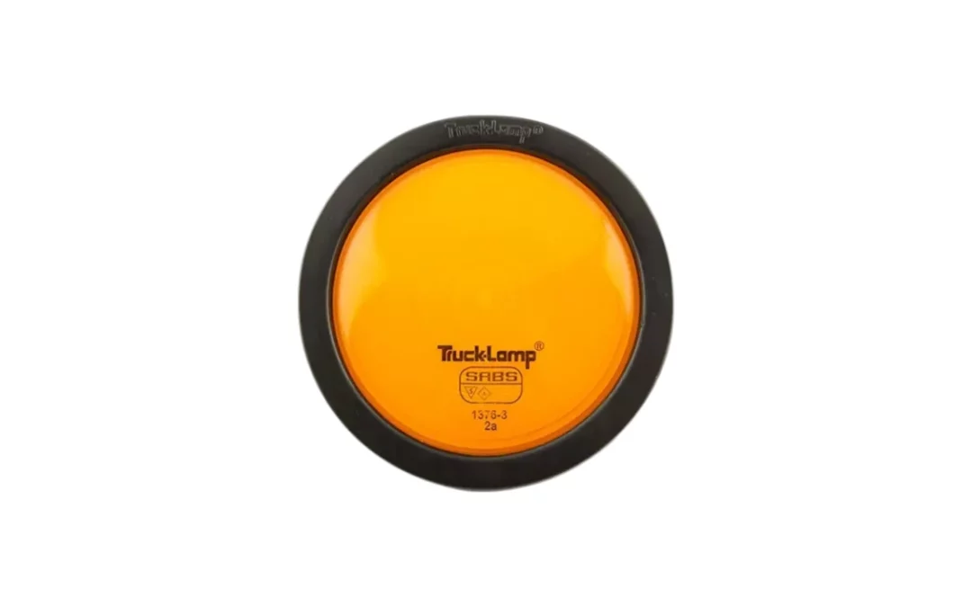 LED Amber Round Light