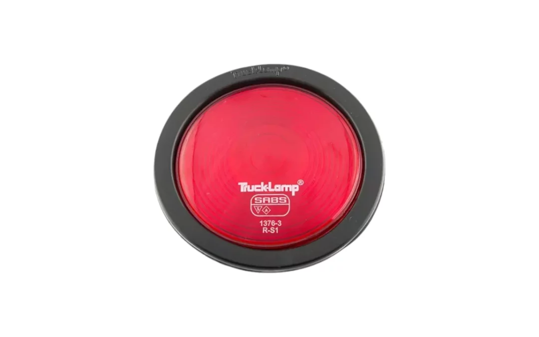 Lamp Red Round