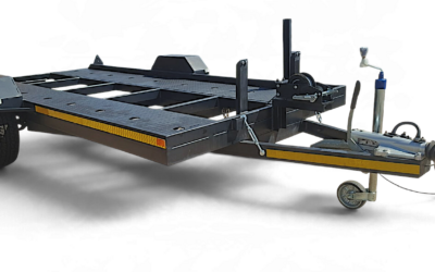 Voldeo Single Axle Break-Neck Car Transporter.